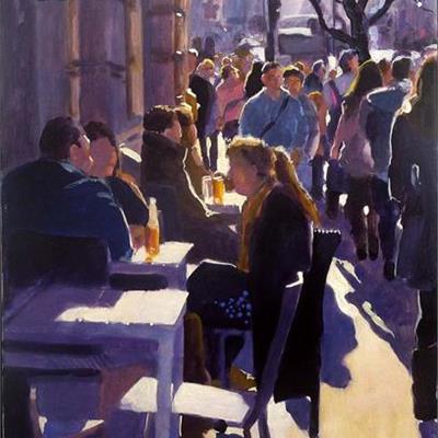 Spring Sunshine (London) 14 x 18 inches